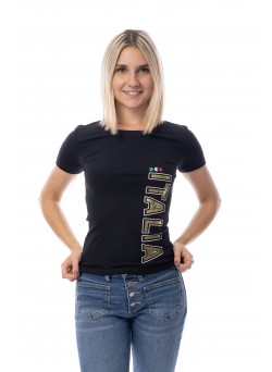 T-shirt Italia Black