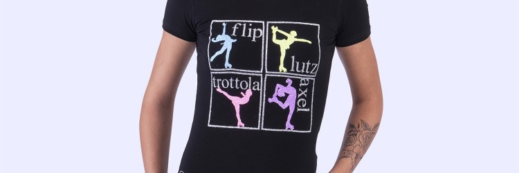 Cp Mokà | t-shirt e abbigliamento sportivo personalizzato per il pattinaggio, la danza e la ginnastica ritmica